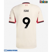 Camisa de Futebol Liverpool Alexander Isak #9 Equipamento Secundário 2025-26 Manga Curta